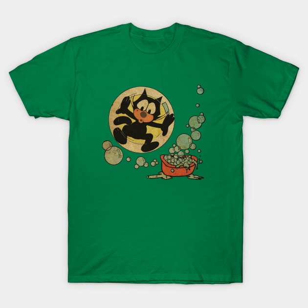 FELIX THE CAT SOAP VINTAGE T-Shirt by asmokian